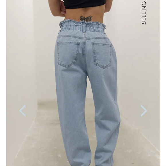 Oak & Fort Paperbag Waist Jeans - Picture 5 of 5